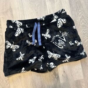 The Corpse Bride Fuzzy Pajama Shorts - medium